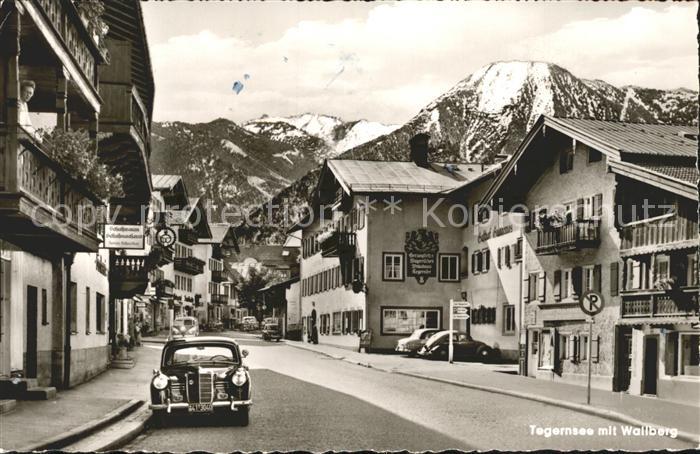 Tegernsee Bayern mit Wallberg