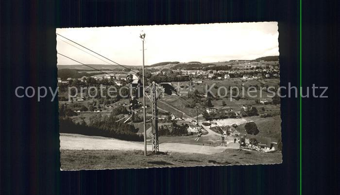 St Andreasberg Harz Sessellift am Matthias Schmidt Berg
