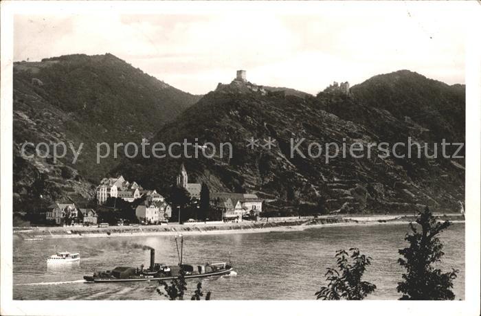 Bornhofen Kamp Ruinen Liebenstein und Sterrenberg