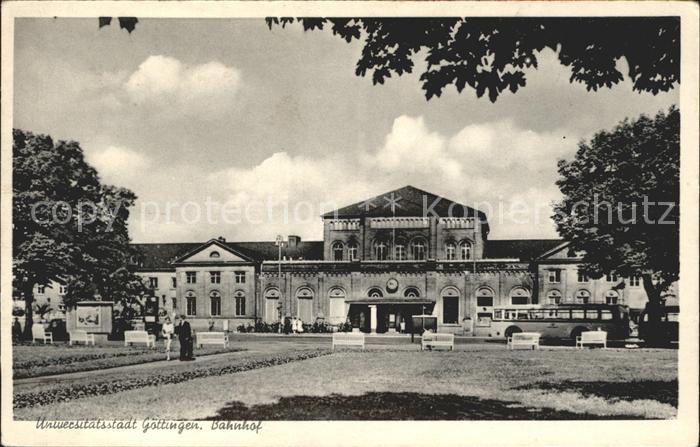 Goettingen Niedersachsen Bahnhof