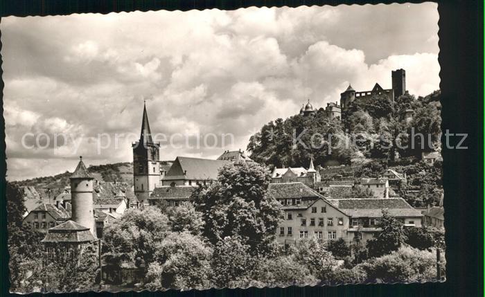 Wertheim Main Stadtblick mit Burg