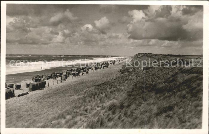 Westerland Sylt Nord Burgenstrand