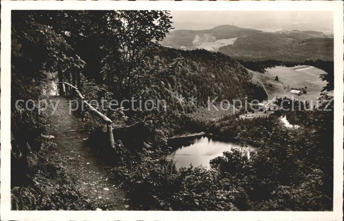 Feldberg Schwarzwald Felsenweg Feldseeblick