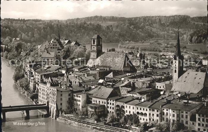 Wasserburg Inn Altstadt Kirche Bruecke