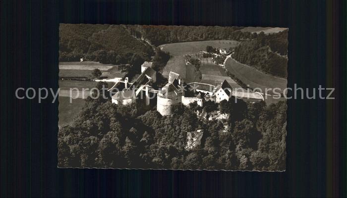 Leibertingen Burg Wildenstein im Donautal Fliegeraufnahme