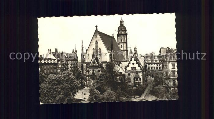 LEIPZIG Sachsen Thomaskirche Messestadt