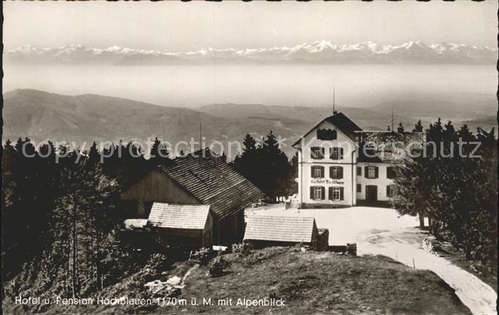 BADENWEILER BW Hotel Pension Hochblauen Schwarzwald mit Alpenblick