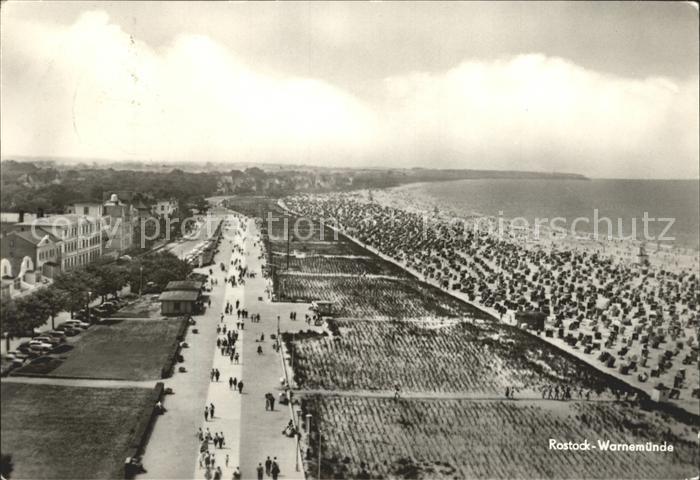 Warnemuende Ostseebad Strand Promenade