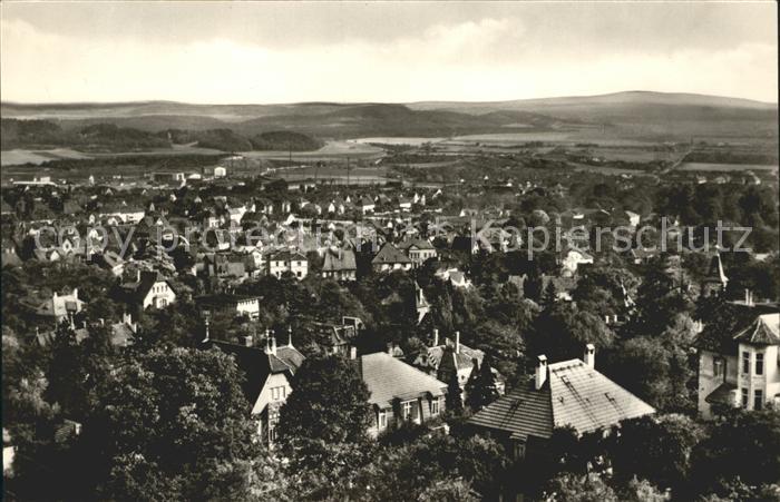 Blankenburg Harz Panorama Blick vom Erholungsheim Harzhaus