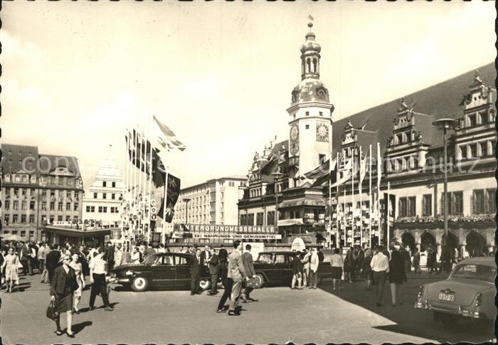 LEIPZIG Sachsen Markt Messestadt
