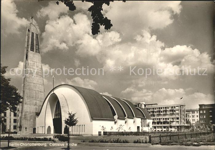 Charlottenburg St Canisius Kirche Architekt Hofbauer