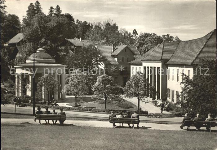 Bad Liebenstein Blick zum Badehaus Pavillon