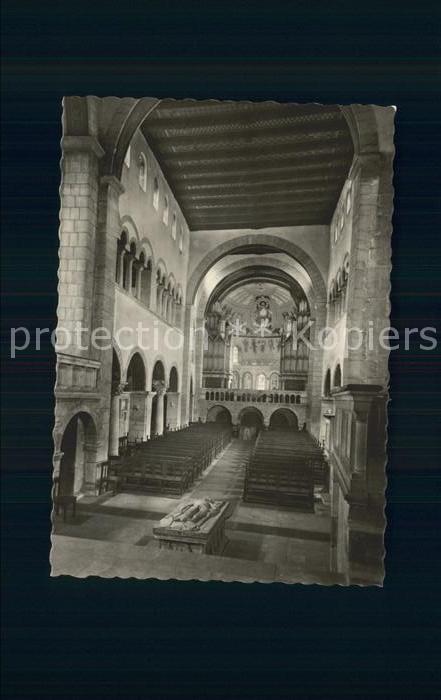 Gernrode Harz Inneres der Stiftskirche