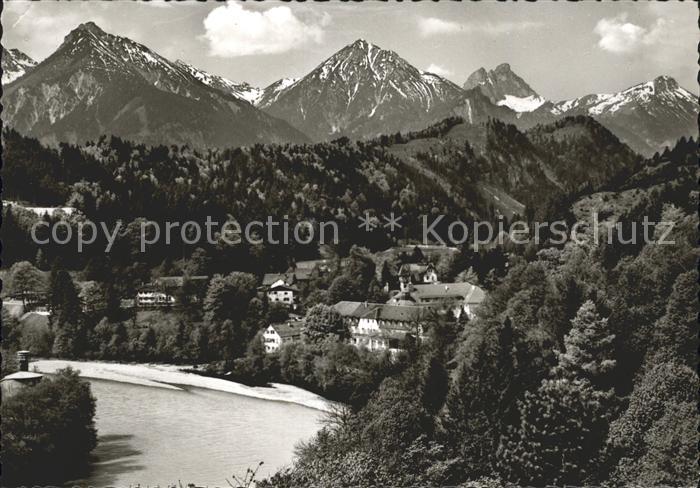 Bad Faulenbach Kneipp Sanatorium Notburgaheim Allgaeuer Alpen