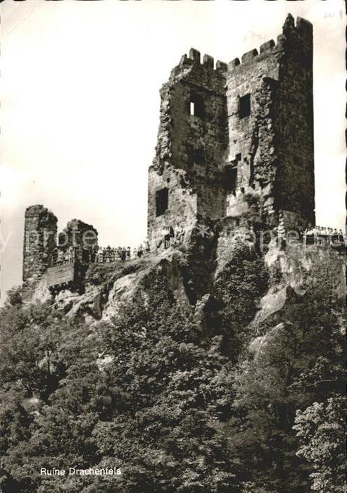 Koenigswinter Ruine Drachenfels Die Perle des Rheins