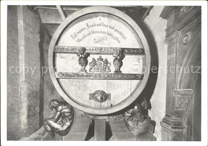 Mainz Rhein Altes Eichenfass Sektkellerei Haus Kupferberg