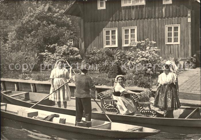 Spreewald Wasserstrasse Kahn