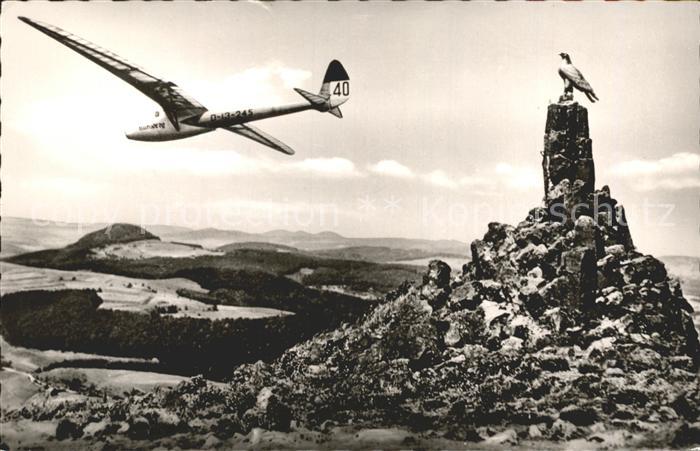 Segelflug Gliding Vol-Voile Vuolo-a-Vela Volo-a-Vela-- Fliegerdenkmal Wasserkupp