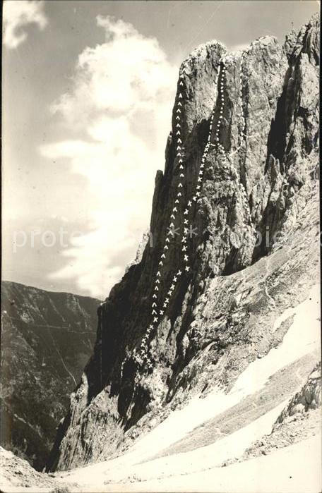 Bergsteigen Klettern Wilder Kaiser Predigtstuhl
