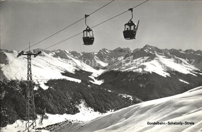 Seilbahn Schatzalp-Strela Davos Sertigtal