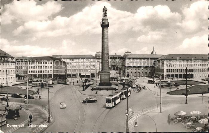Strassenbahn Darmstadt Luisenplatz