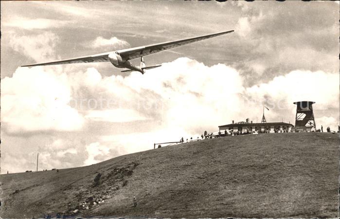 Segelflug Gliding Vol-Voile Vuolo-a-Vela Volo-a-Vela-- Rhoen Wasserkuppe Segelfl