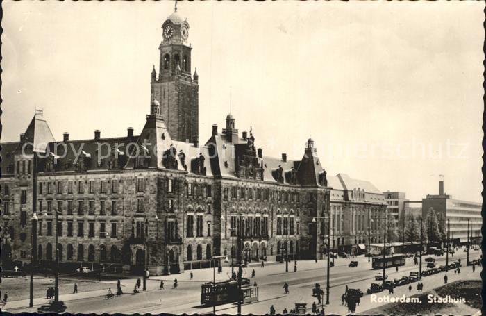 Strassenbahn Rotterdam Stadhuis