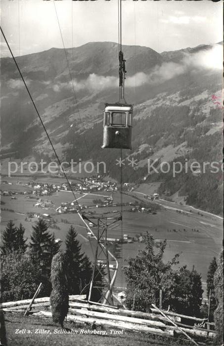Seilbahn Rohrberg Zell am Ziller
