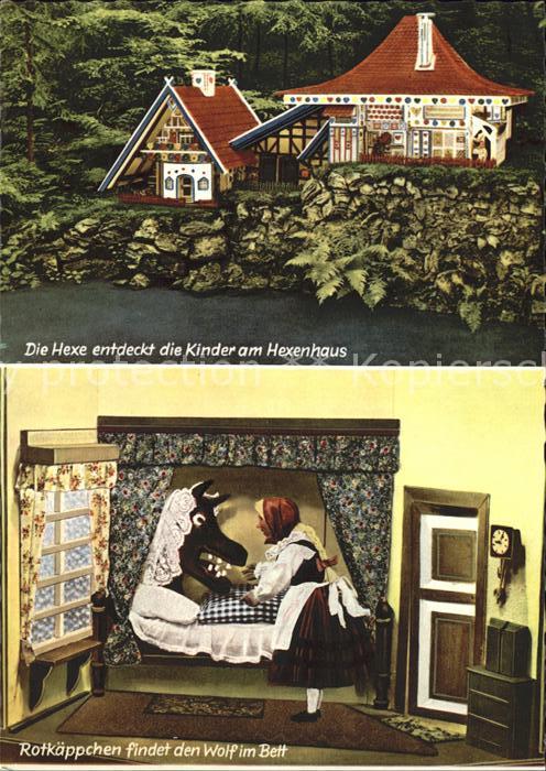 Maerchen Sagen Rotkaeppchen Haensel und Gretel Maerchengrund Bad Sachsa