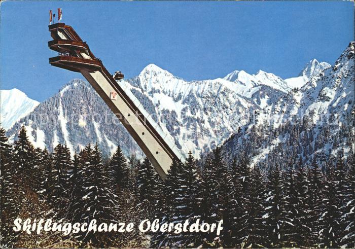 Ski-Flugschanze Heini-Klopfer Oberstdorf Birgsautal
