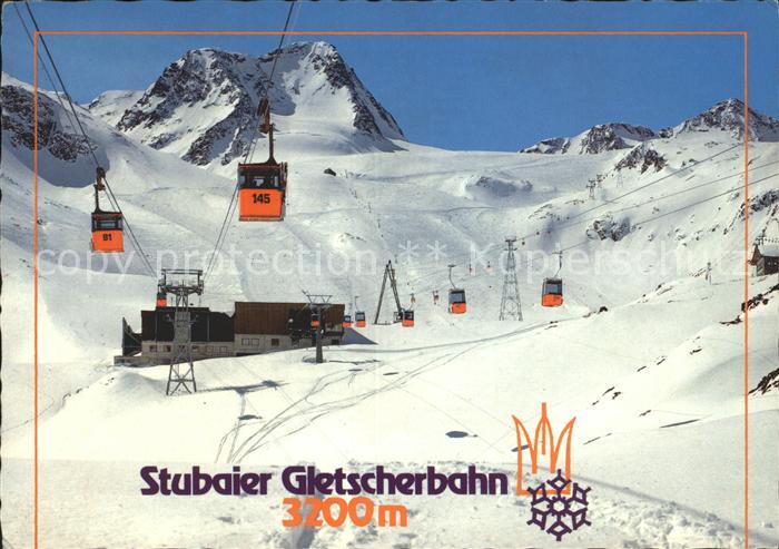 Seilbahn Stubaier Gletscherbahn Fernau Dresdner
