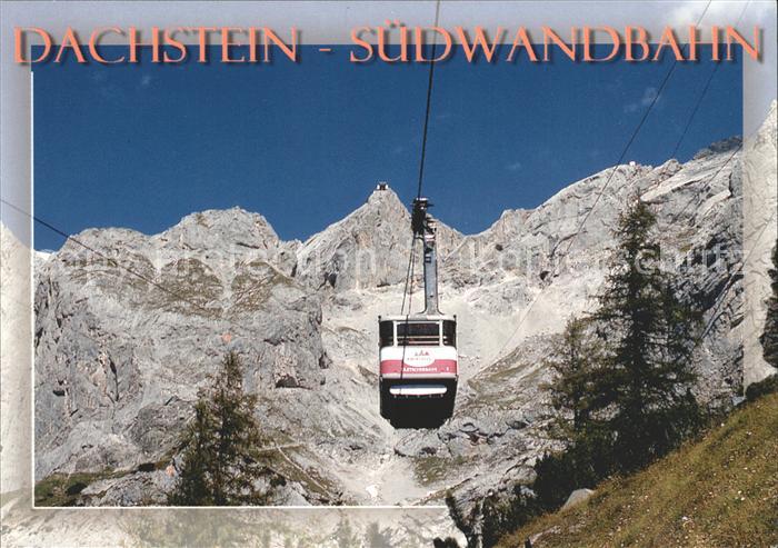 Seilbahn Dachstein-Suedwandbahn Ramsau