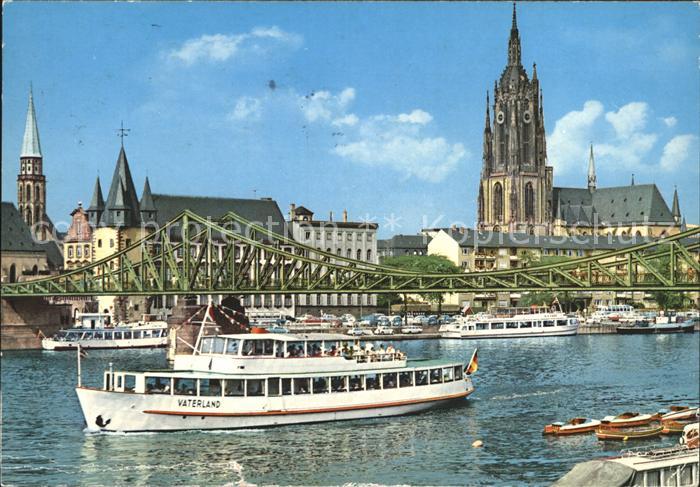 Motorschiffe Vaterland Frankfurt am Main Rententurm