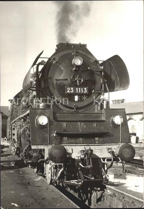 Lokomotive Lok 23 1113 Untersuchungskanal