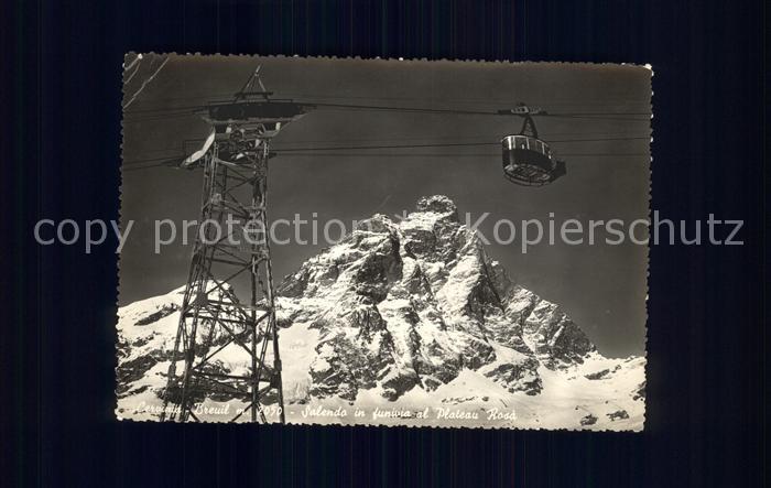 Seilbahn Cervinia-Breuil Plateau Rosa