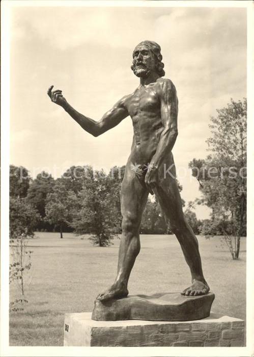 Gartenbauaustellung Hamburg Skulptur Johannes der Taeufer