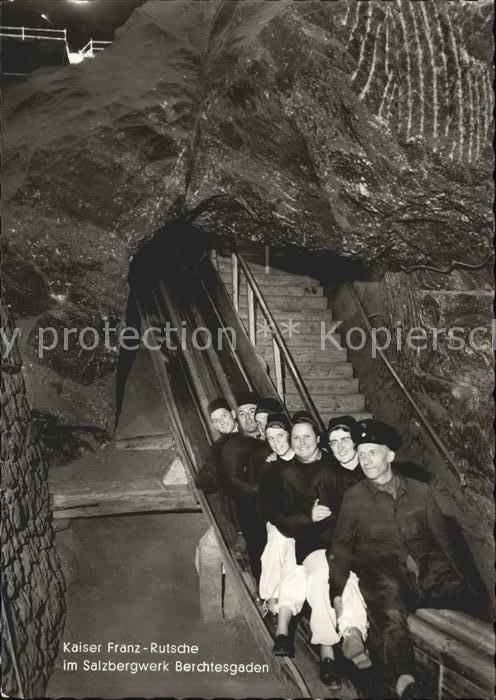 Salzbergwerk Berchtesgaden Kaiser-Franz-Rutsche