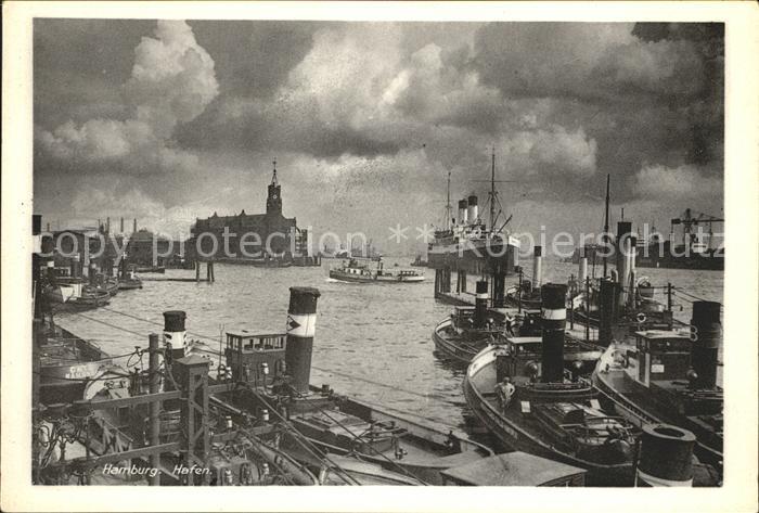 Boote Dampfer Hamburg Hafen