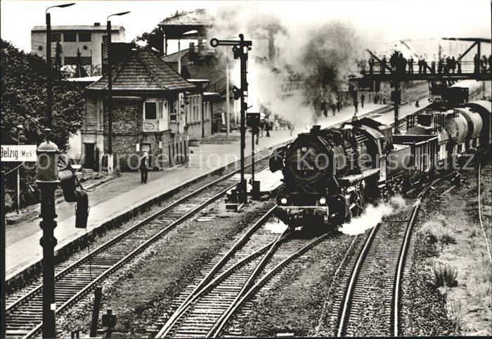 Lokomotive Dampflokomotive Baureihe 52.80 Ausfahrt Belzig