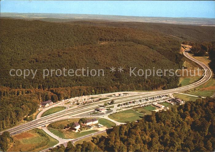 Autobahn Rasthaus am Spessart Motel Rohrbrunn Fliegeraufnahme