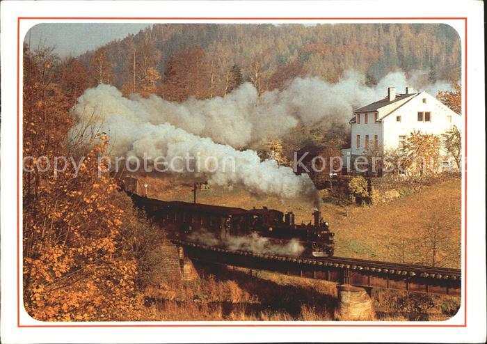 Lokomotive Schmalspurbahn Wolkenstein-Joehstadt Pressnitztal
