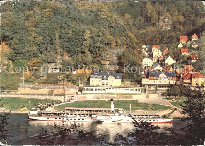 Dampfer Seitenrad Schmilka Sächsische Schweiz