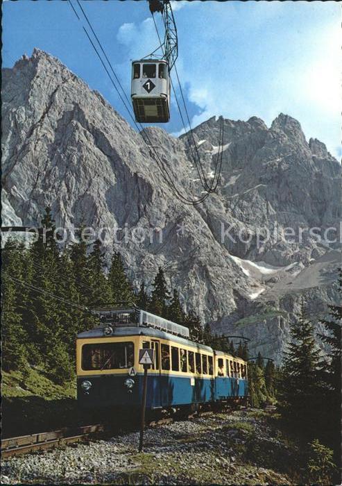 Zahnradbahn Seilbahn Bayerische Zugspitzbahnen Zugspitzgipfel