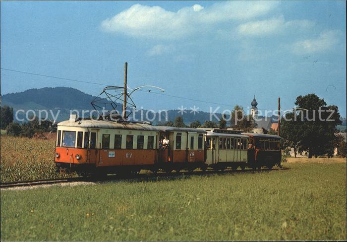 Eisenbahn Attergau-Express Voecklamarkt Attersee Salzkammergut