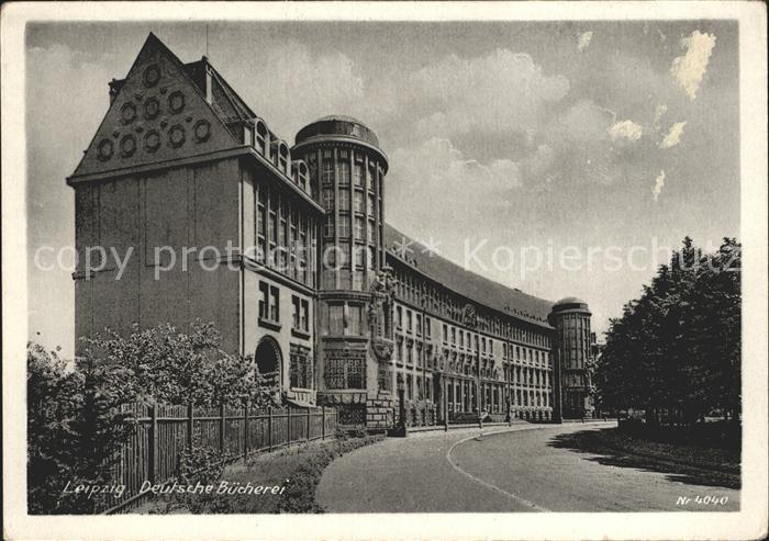 Bibliothek Library Leipzig Deutsche Buecherei