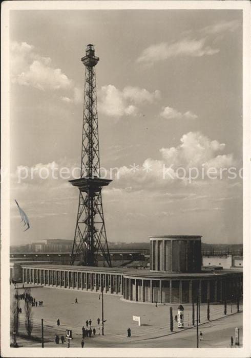 Funkturm Berlin Ausstellungshalle Deutschlandhalle