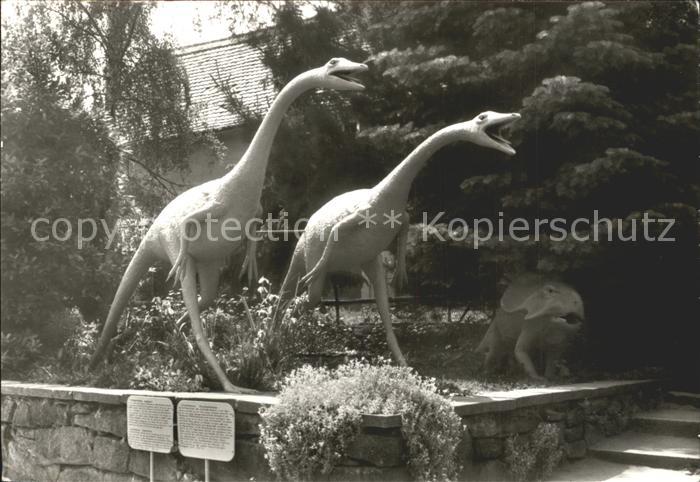Dinosaurier Kleinwelka Saurierparkanlage Struthiomius Straussnachahmer