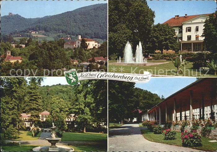 Bad Gleichenberg Kurhaus Brunnen Park
