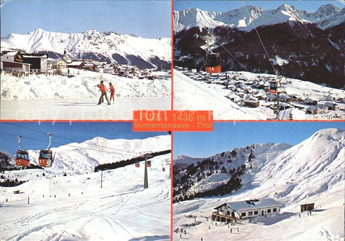 Fiss Tirol Sonnenterrasse Tirol Eislauf Seilbahn Bergstation