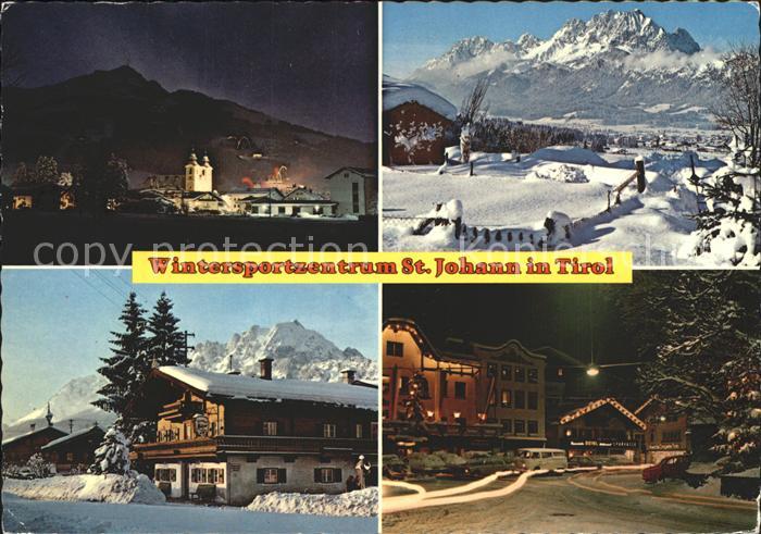 St Johann Tirol Orts und Teilansichten Panorama